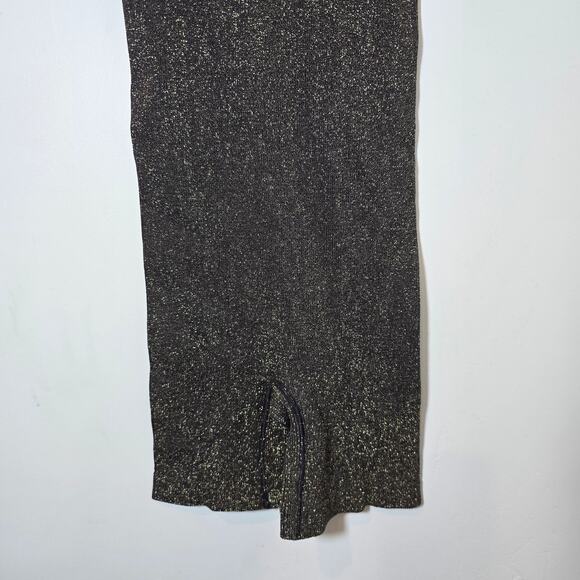 Free People Bodysuit XS/S Sparkle Seamless Metallic Cami Lurex Romper Festival - Picture 4 of 6